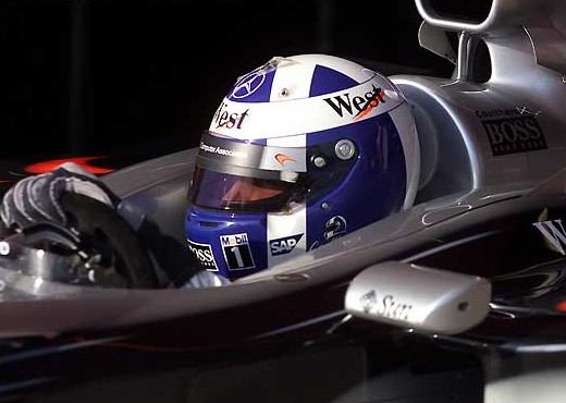 D. Coulthardas neskuba žvelgti į ateitį