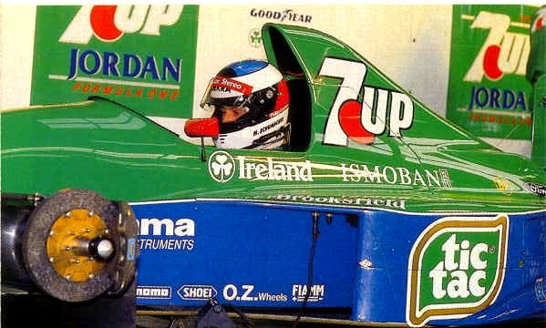 M.Schumacheris įsigijo „Jordan 191“ bolidą