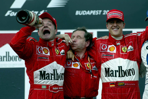 50-as "Ferrari" podiumas iš eilės?