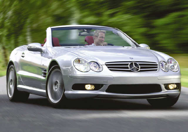 Damonas Hillas sudaužė Mercedes-Benz SL55 AMG