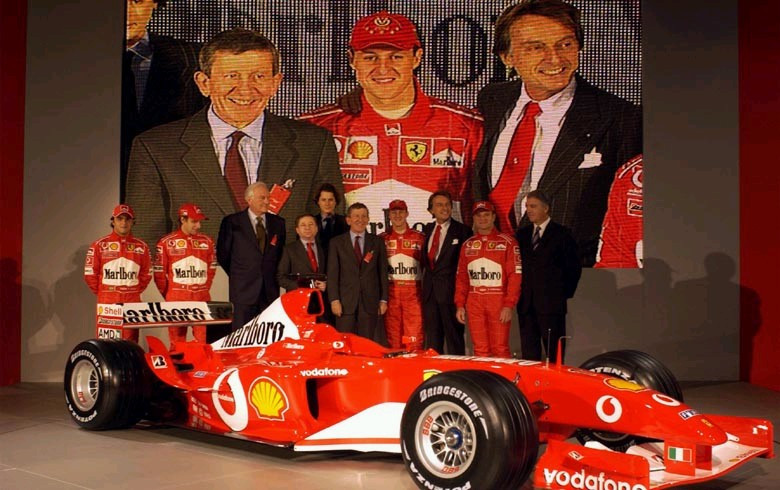 M. Schumacherio „Ferrari“ bolidas parduotas už rekordinę sumą
