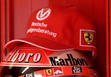 M.S. pasitrauks iš “Ferrari”