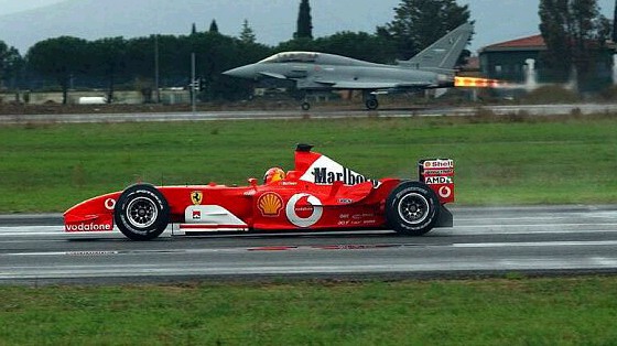 "Ferrari" prieš "Eurofighter"