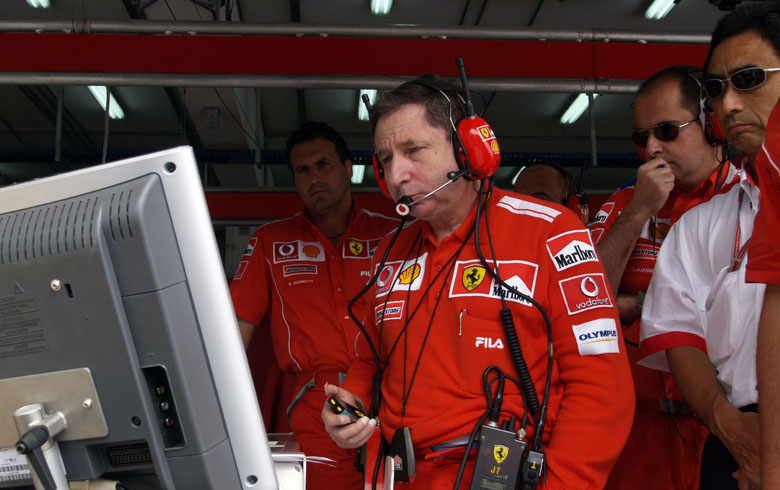 „Ferrari“ vadovas giria Jarno Trullį