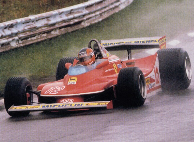 J.Villeneuve'as pilotuos tėvo „Ferrari“