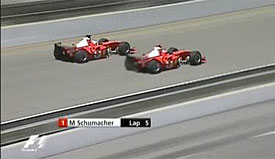 Ar prasižengė M.Schumacheris?