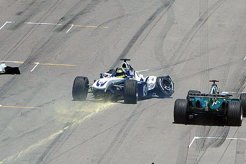 R.Schumacheris Prancūzijos GP nelenktyniaus