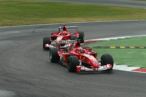 M.Schumacheris pagelbės R.Barrichello