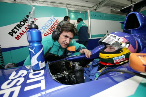„Sauber“ netenkina J.Villeneuve'o pasirodymas