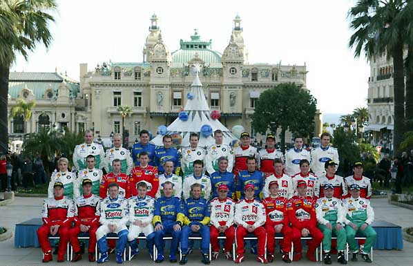 WRC: Lenktynininkų pristatymas