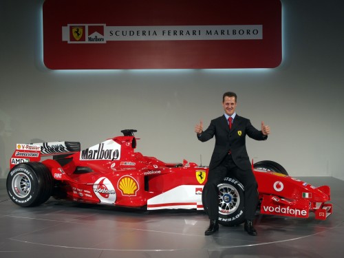 „Ferrari F2005“ kovoje gali pasirodyti anksčiau