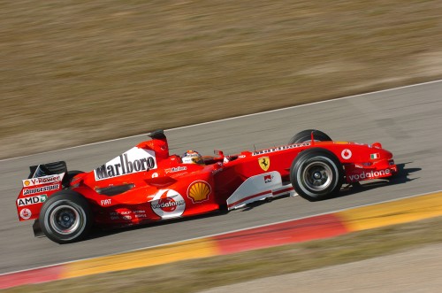 L.Badoeras patenkintas „Ferrari F2005“