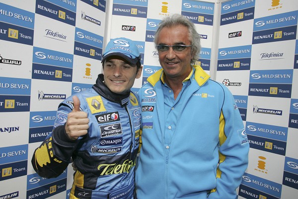 F.Briatore: Silverstoune laimės G.Fisichella