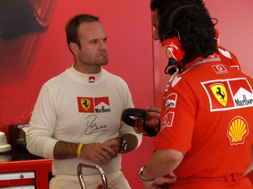 R.Barrichello prarado greitį dėl padangų