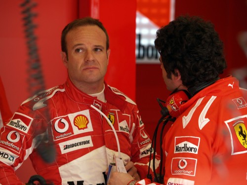 R.Barrichello bolide sugedo elektronika