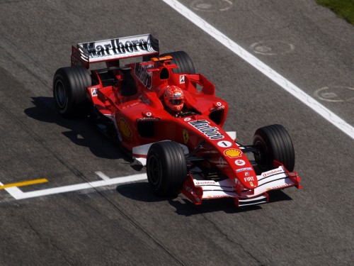 M.Schumacheris kovos dėl „pole“ pozicijos