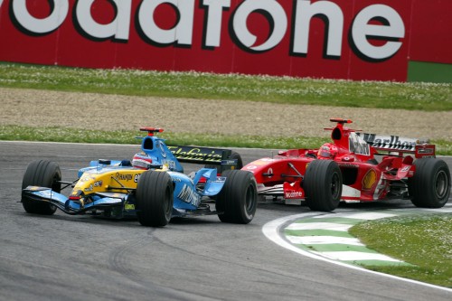 F.Alonso favoritu laiko M.Schumacherį