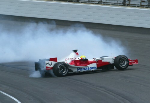 R.Schumacheris lenktyniaus Prancūzijoje
