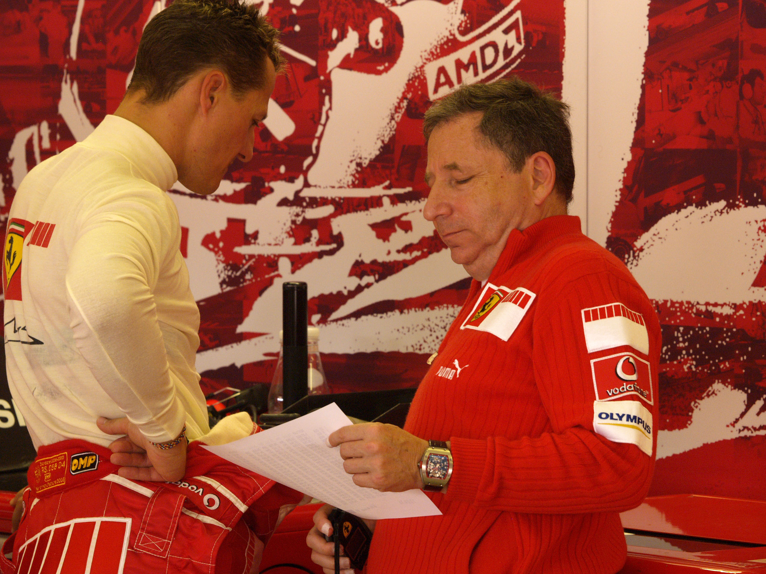 J. Todtas: M. Schumacheris slepia tikruosius jausmus