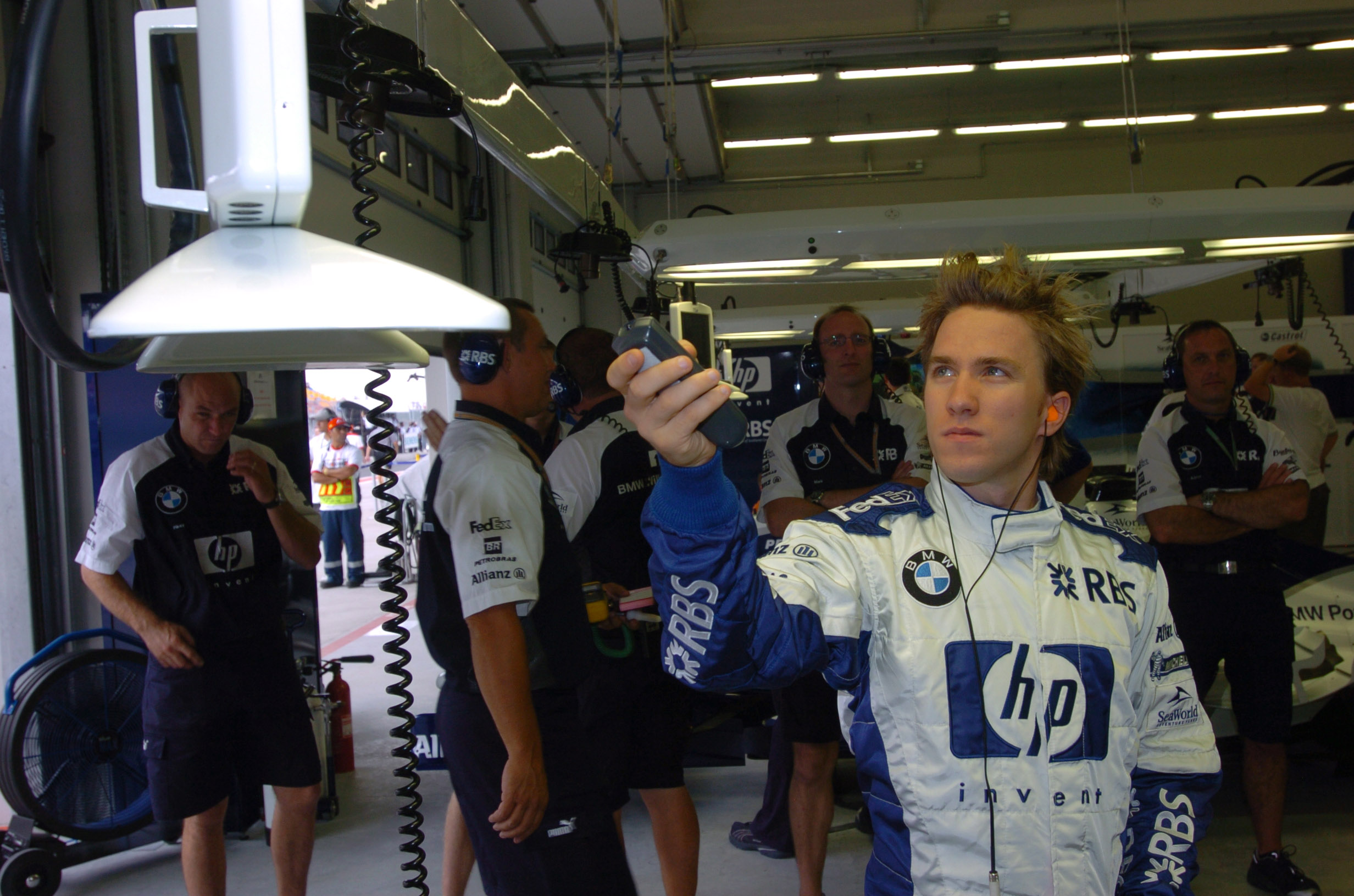 N.Heidfeldas ragina J.Buttoną lenktyniauti „Williams“