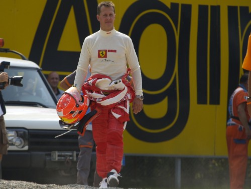 M.Schumacheris nesitiki užlipti ant podiumo
