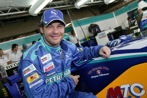 J.Villeneuve‘as lenktyniaus „BMW-Sauber“