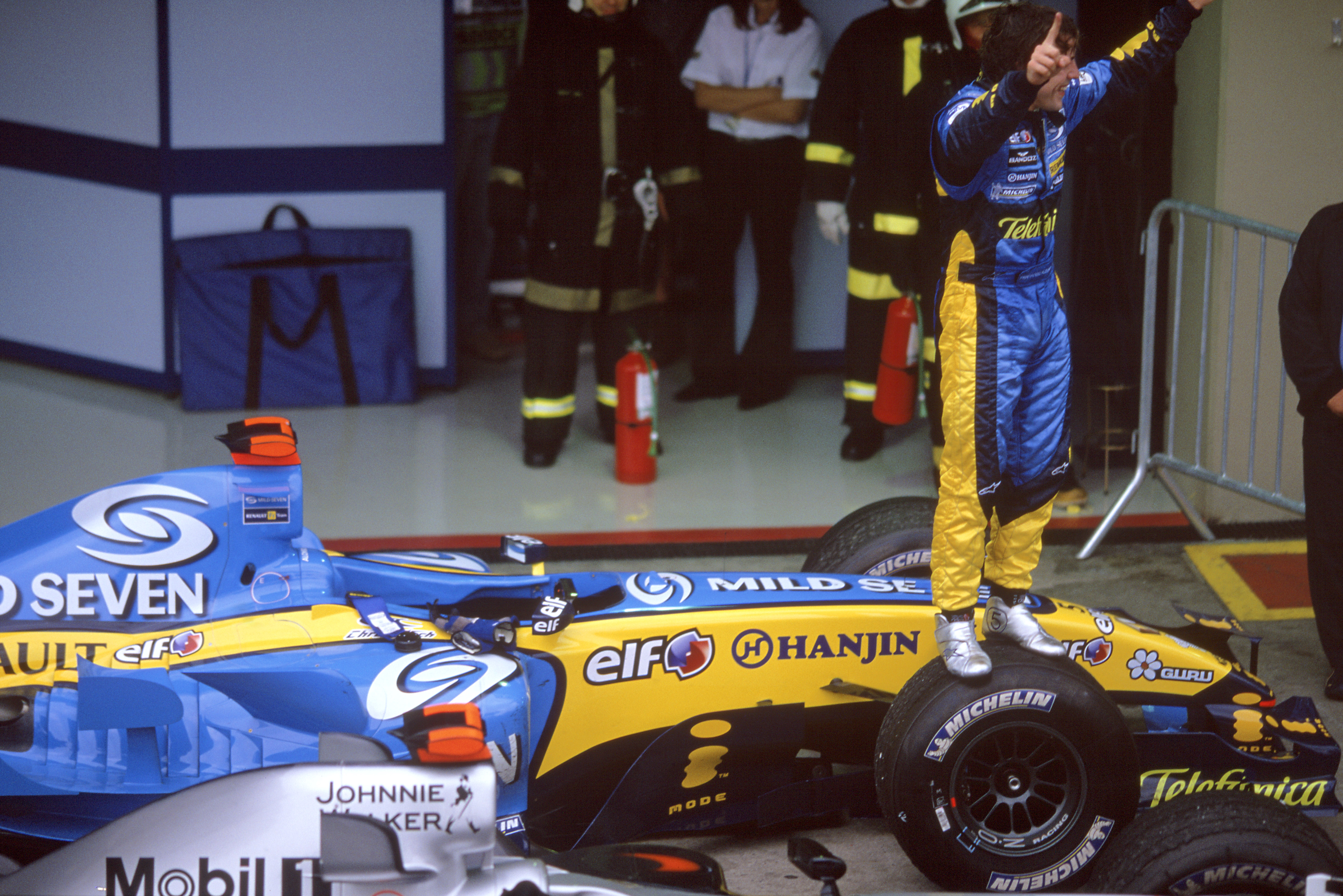 F.Alonso giria „Michelin“