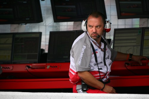 M.Gascoyne‘as nepatenkintas „Ferrari“ pozicija