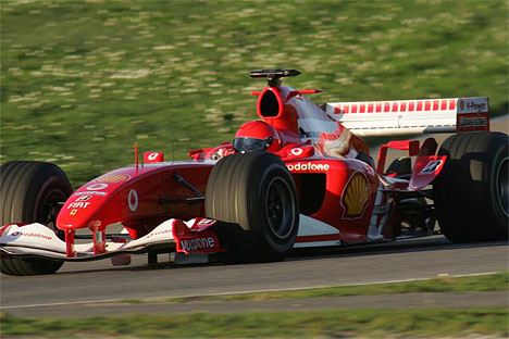 „Ferrari“ neigia spaudžiantys V. Rossi