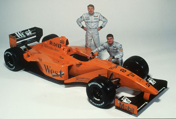 Bandymuose – oranžiniai „McLaren“