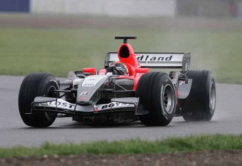 MF1 atliko bandymus Silverstone