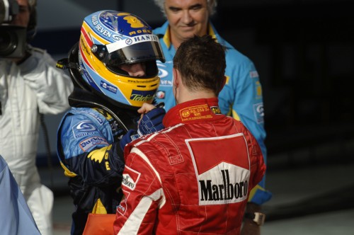 F.Alonso: M.Schumacheris atsigaus