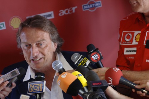 L. di Montezemolo atvyks palaikyti „Ferrari“