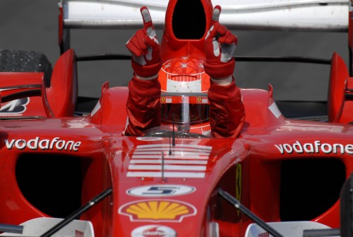 M.Schumacheris apsispręs tik sezono gale