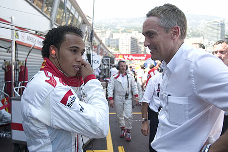 P.Symondsas: L.Hamiltonas pasiruošęs „Formulei-1“