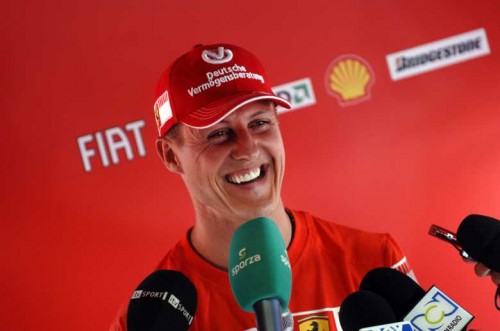 F-1.LT metų lenktynininkas – M.Schumacheris
