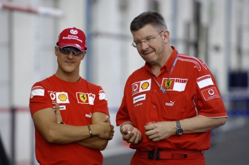 M.Schumacheris tikisi išlaikyti tempą
