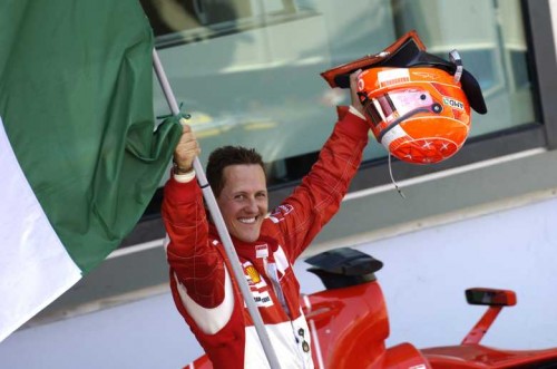 M. Schumacheris išrinktas geriausiu visų laikų „Ferrari“ pilotu