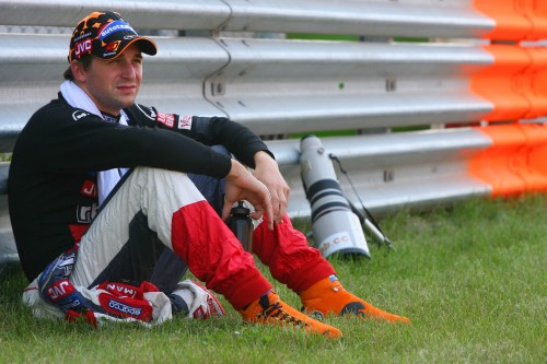 C.Albersas ir 2007 m. lenktyniaus „Spyker“