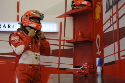 M.Schumacheris: “Bolidas veikia labai gerai”