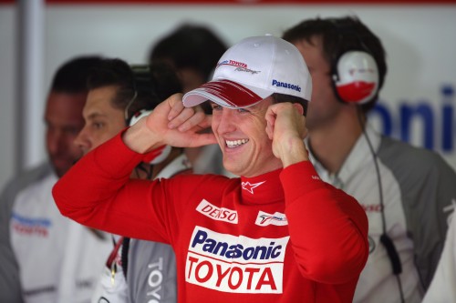 R.Schumacheris viliasi finišuoti trejetuke