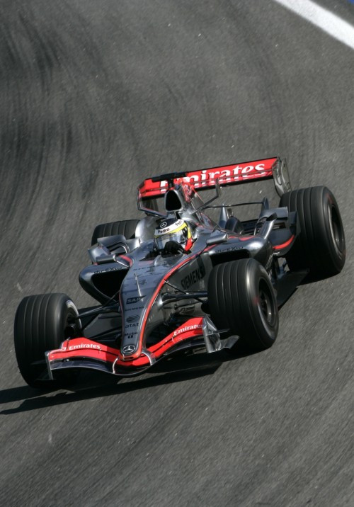 P. de la Rosa patenkintas „McLaren“ greičiu