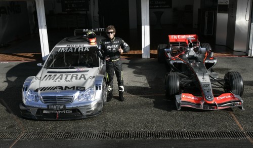 V.Rossi išbandė DTM automobilį