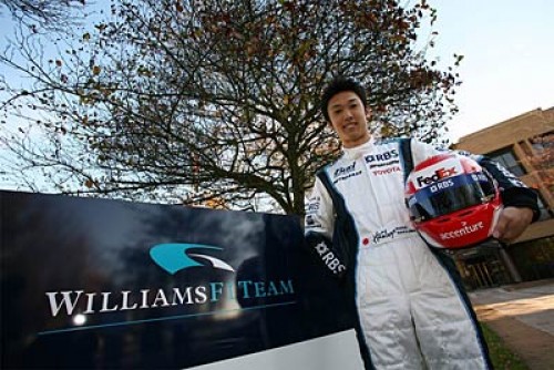 K.Nakajima tikisi tapti „Formulės-1“ lenktynininku