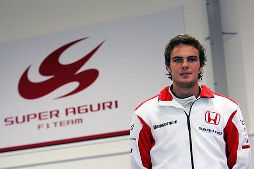 van der Garde tapo trečiuoju „Super Aguri“ pilotu