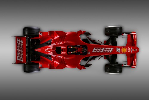 „Ferrari F2007“ išriedėjo į trasą