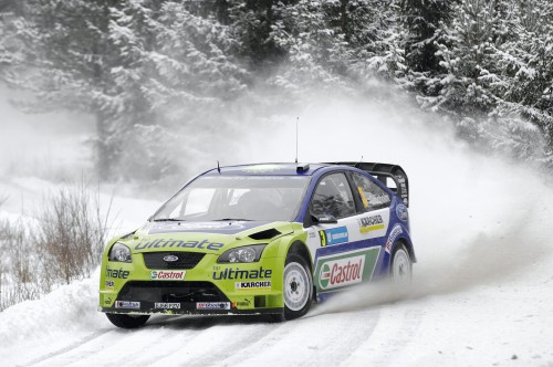 WRC: Švedijos ralyje pirmauja M. Gronholmas