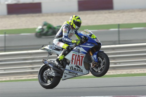 MotoGP: V.Rossi Katare startuos pirmas