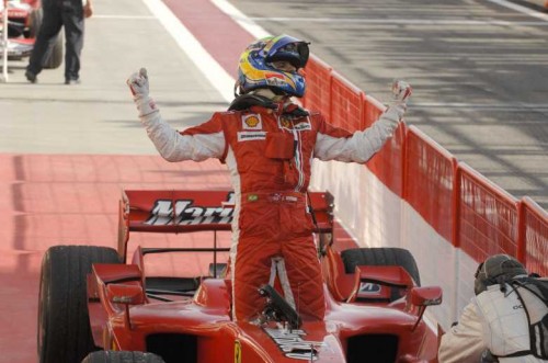 F. Massa džiaugiasi pagaliau nusišypsojusia sėkme
