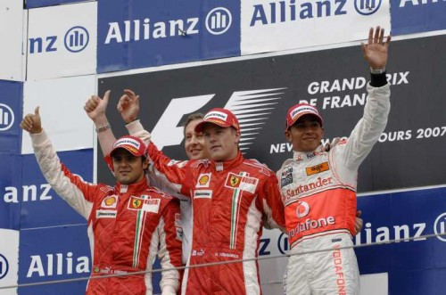 Prancūzijos GP: lenktynės